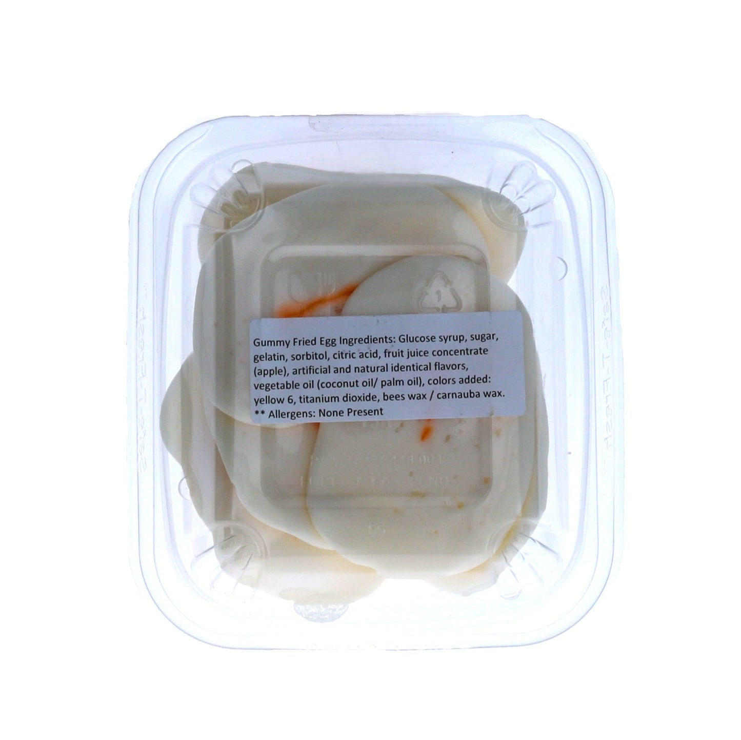 Gummi Fried Eggs Candy - 6 pieces