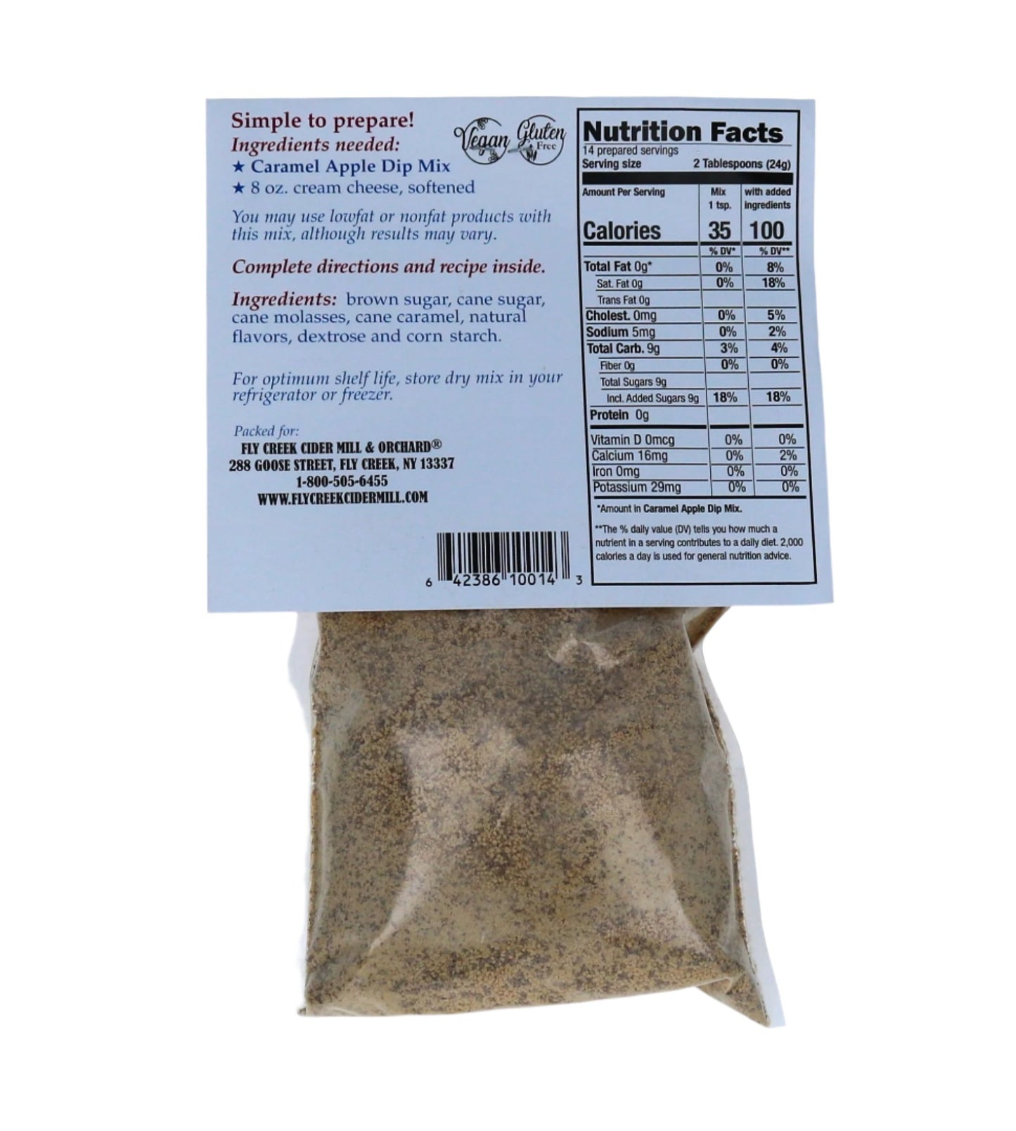 Caramel Apple Dip Mix - 4.25 oz