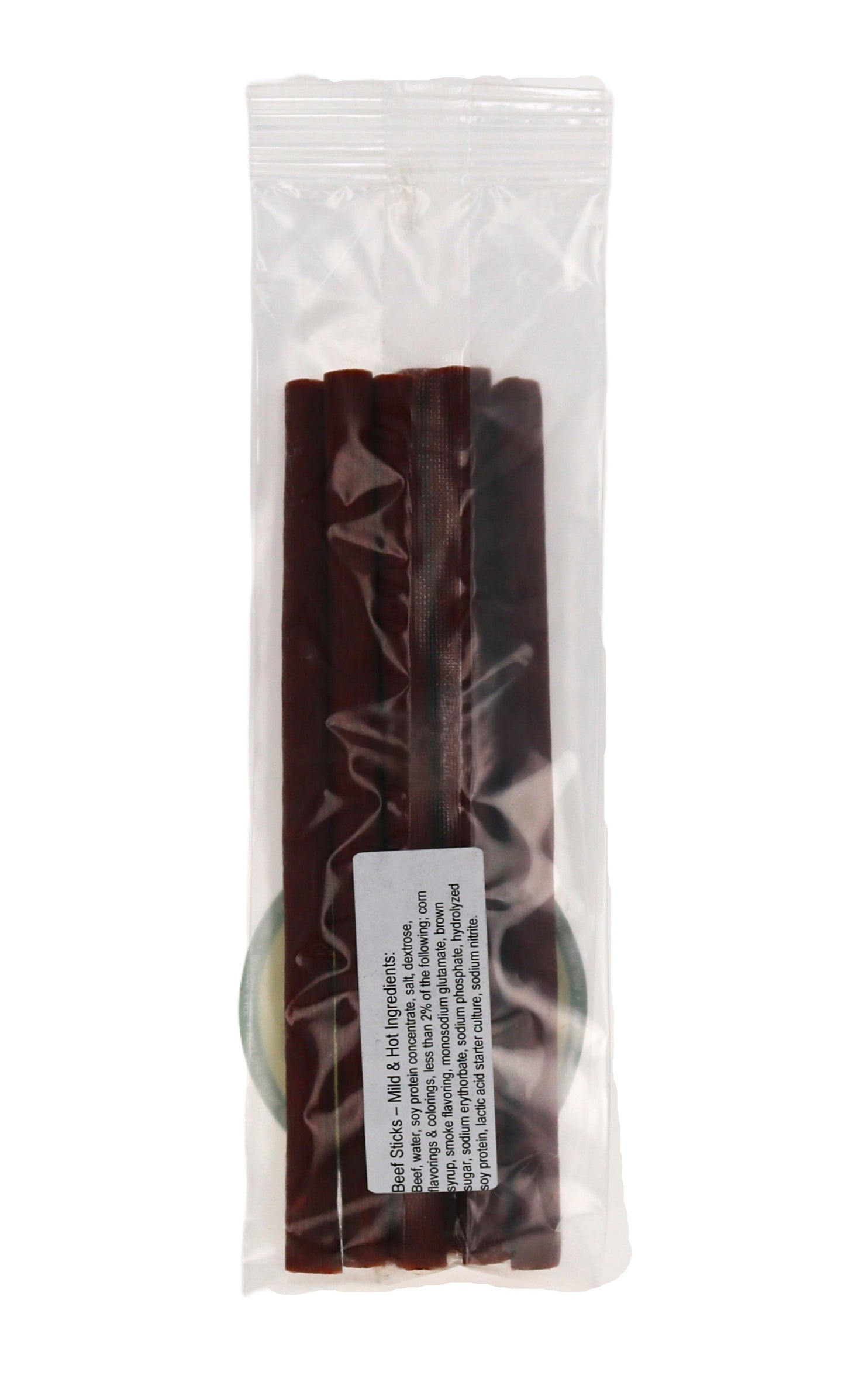 Beef Sticks - Hot (.25 lb)