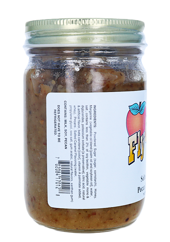 Salted Caramel Pecan Honey Butter - 12 oz