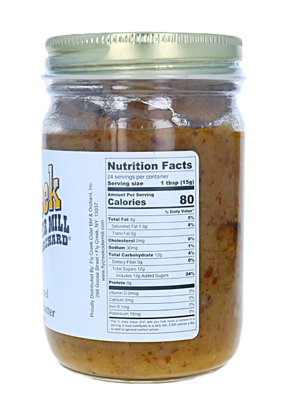 Salted Caramel Pecan Honey Butter - 12 oz