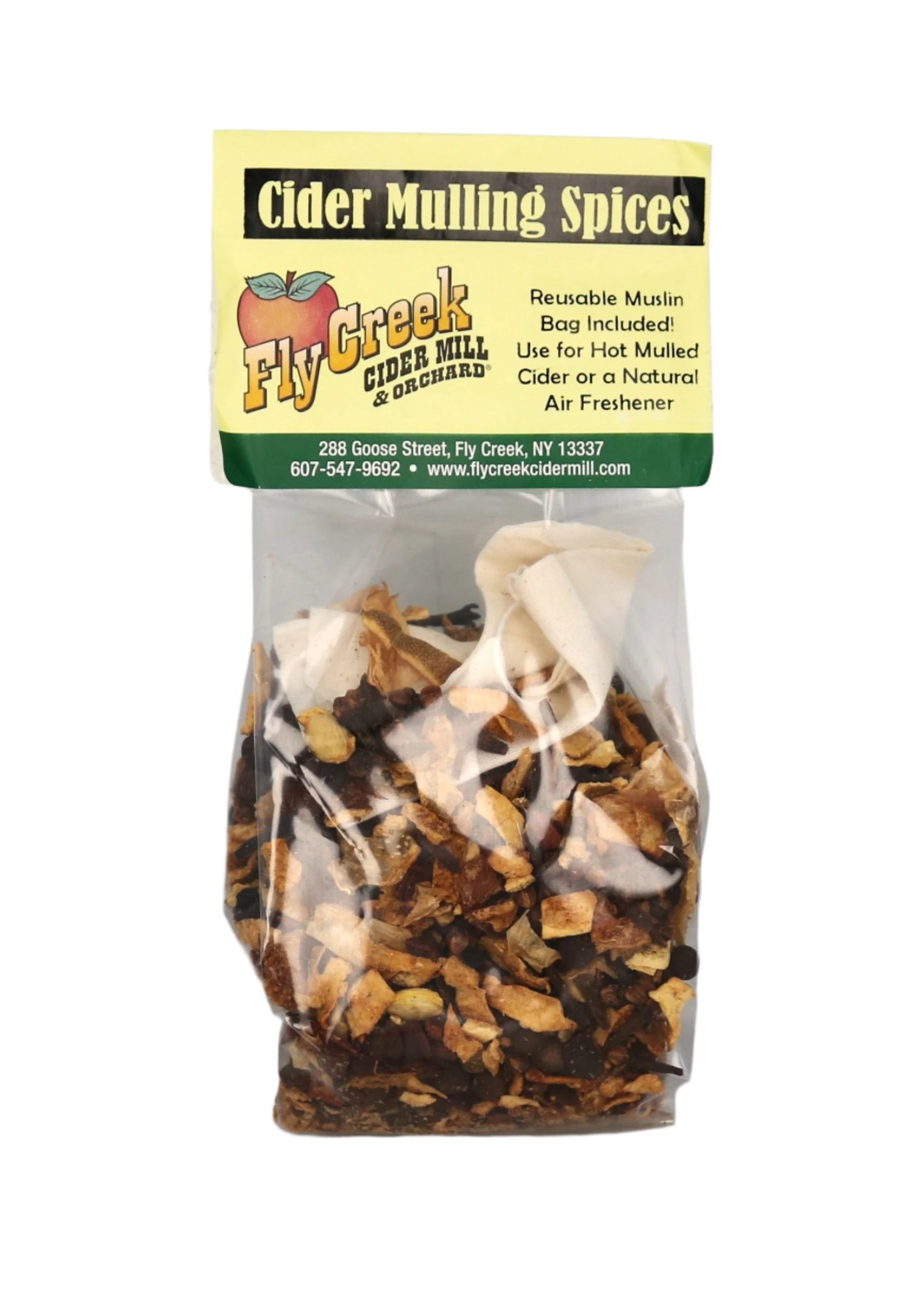Cider Mulling Spices with Muslin Bag