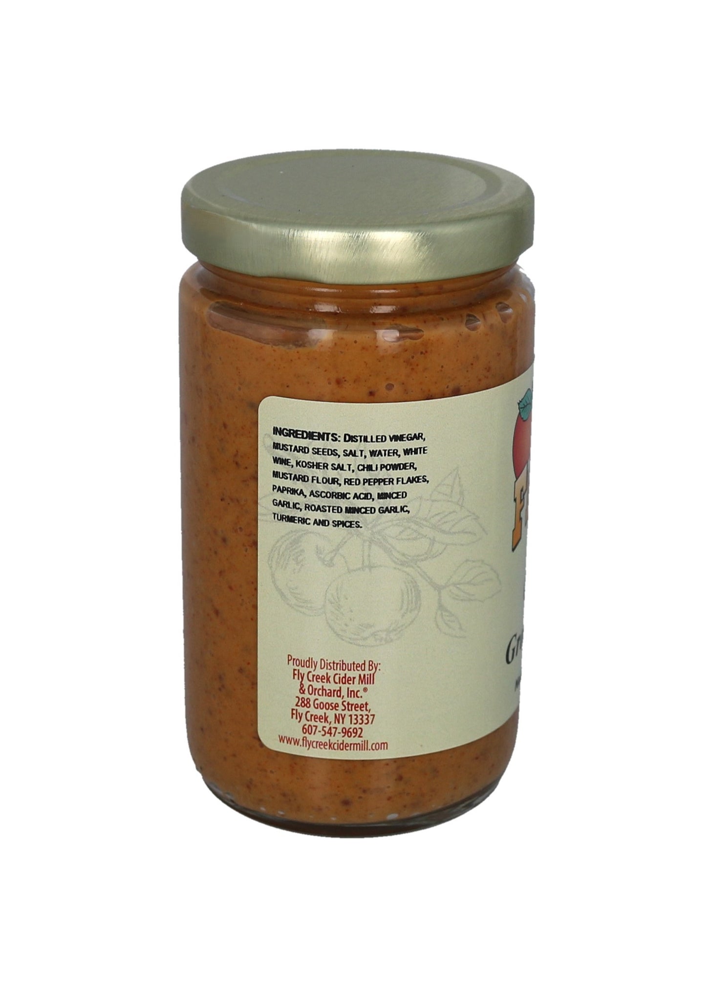 Chili Stone Ground Mustard - 8 oz
