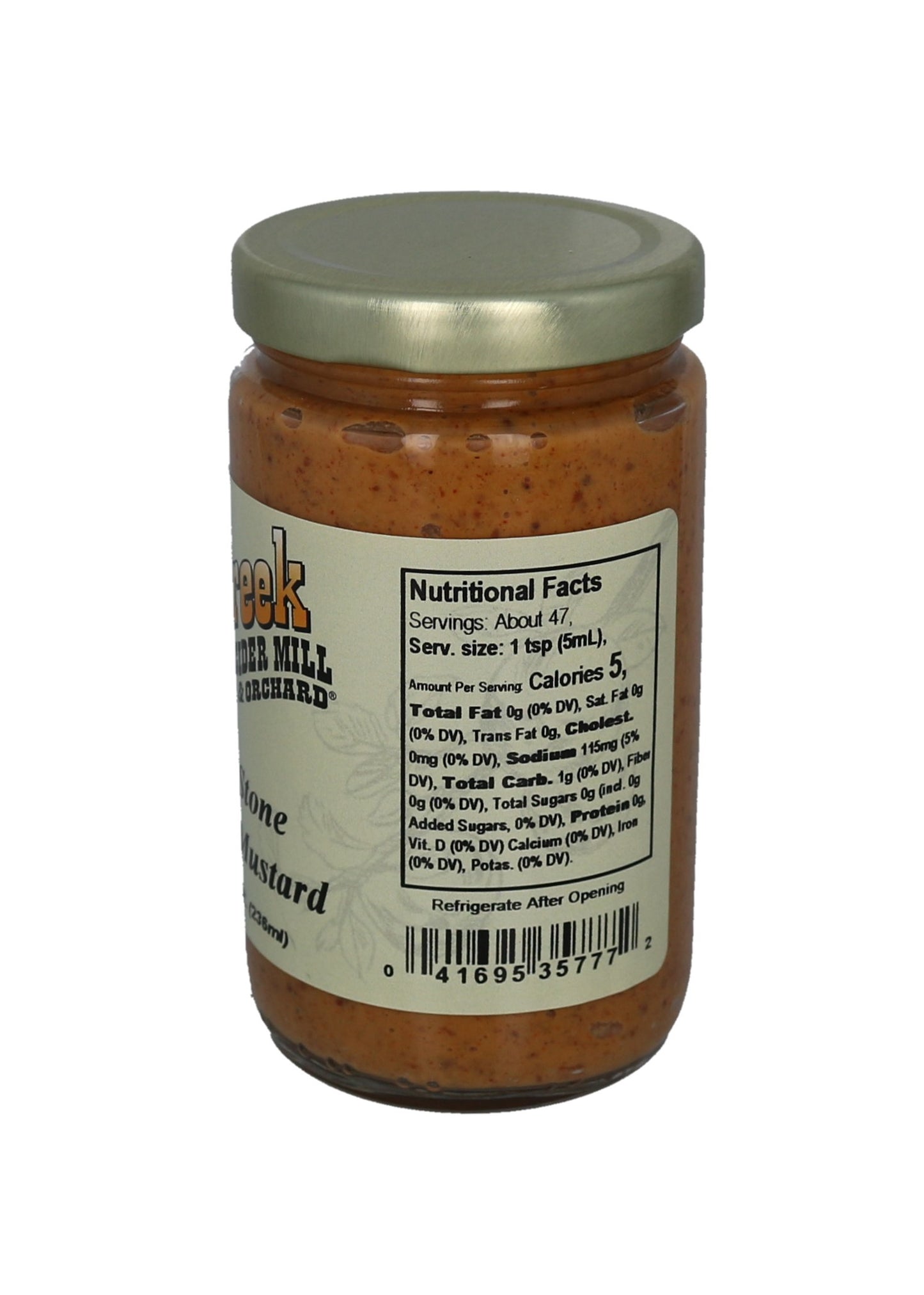 Chili Stone Ground Mustard - 8 oz