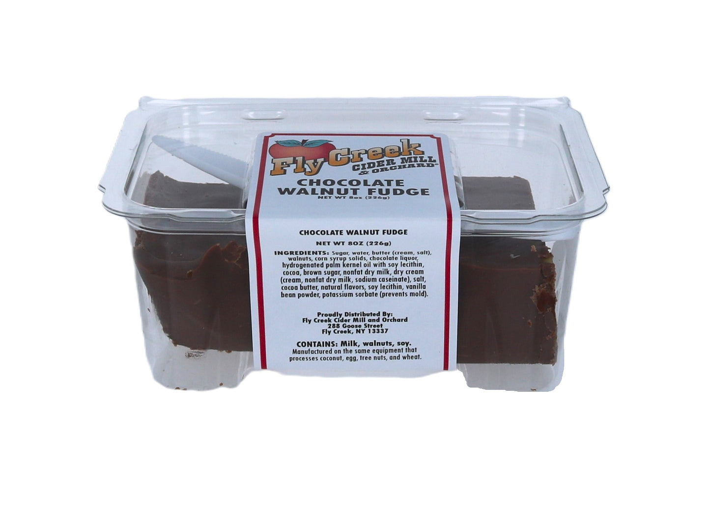 Chocolate Walnut Fudge - 8 oz