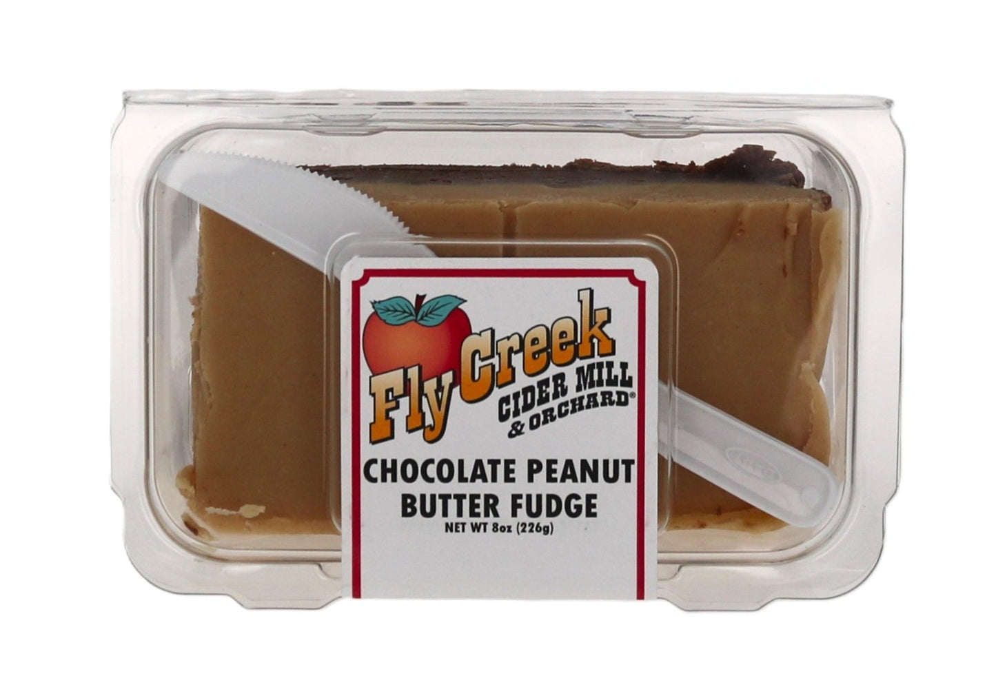 Chocolate Peanut Butter Fudge - 8 oz