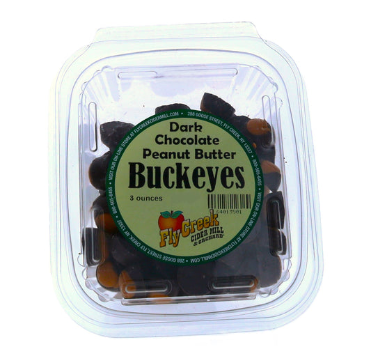 Buckeyes Dark Chocolate Peanut Butter Candy - 8 oz