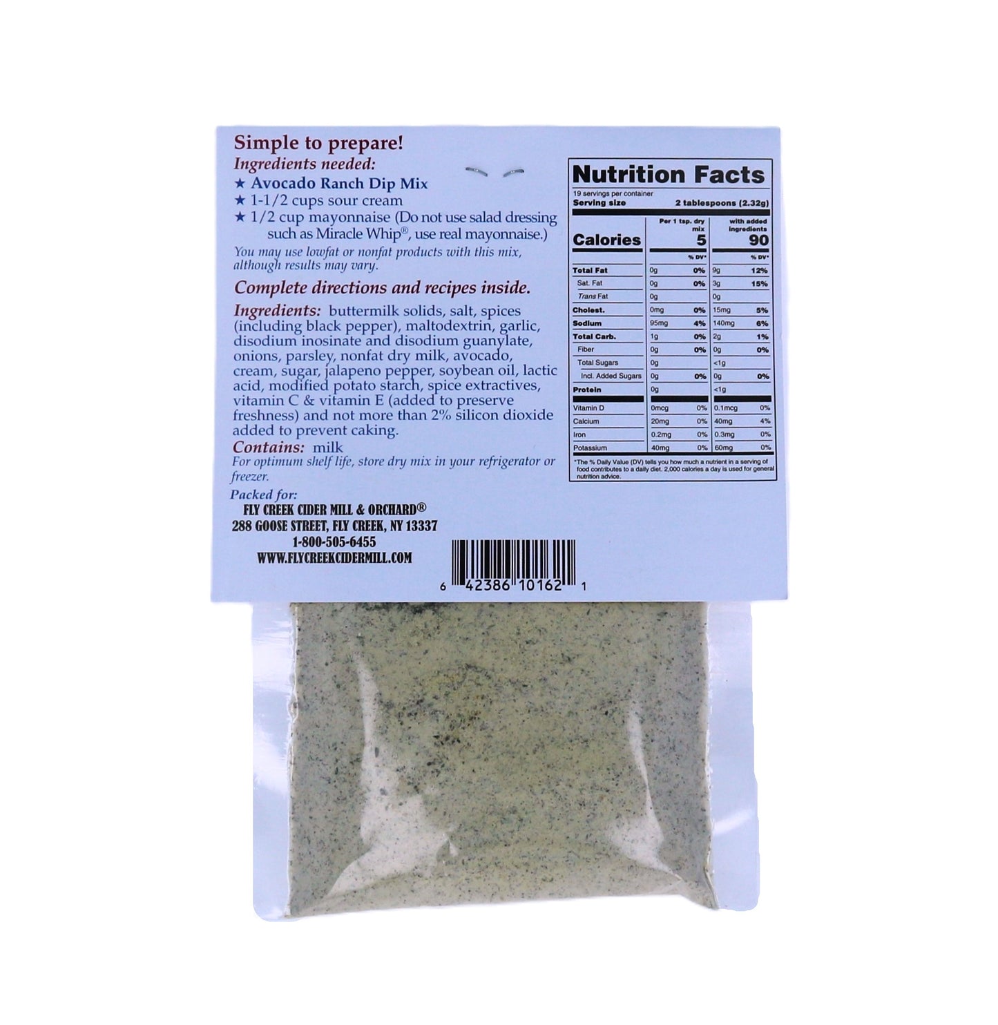 Avocado Ranch Dip Mix - 1.13 oz