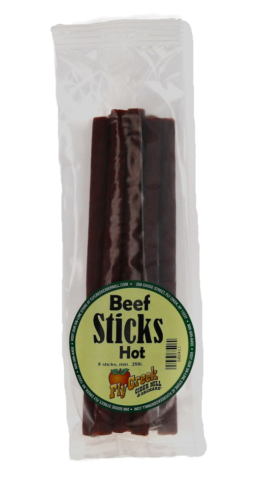 Beef Sticks - Hot (.25 lb)