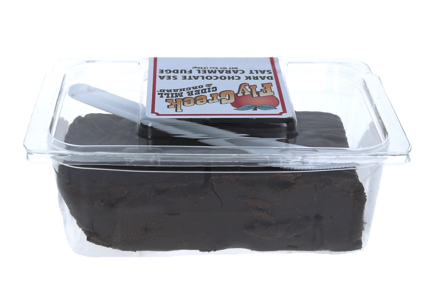 Dark Chocolate Sea Salt Caramel Fudge - 8 oz